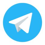 Logotipo de la plataforma de mensajería Telegram